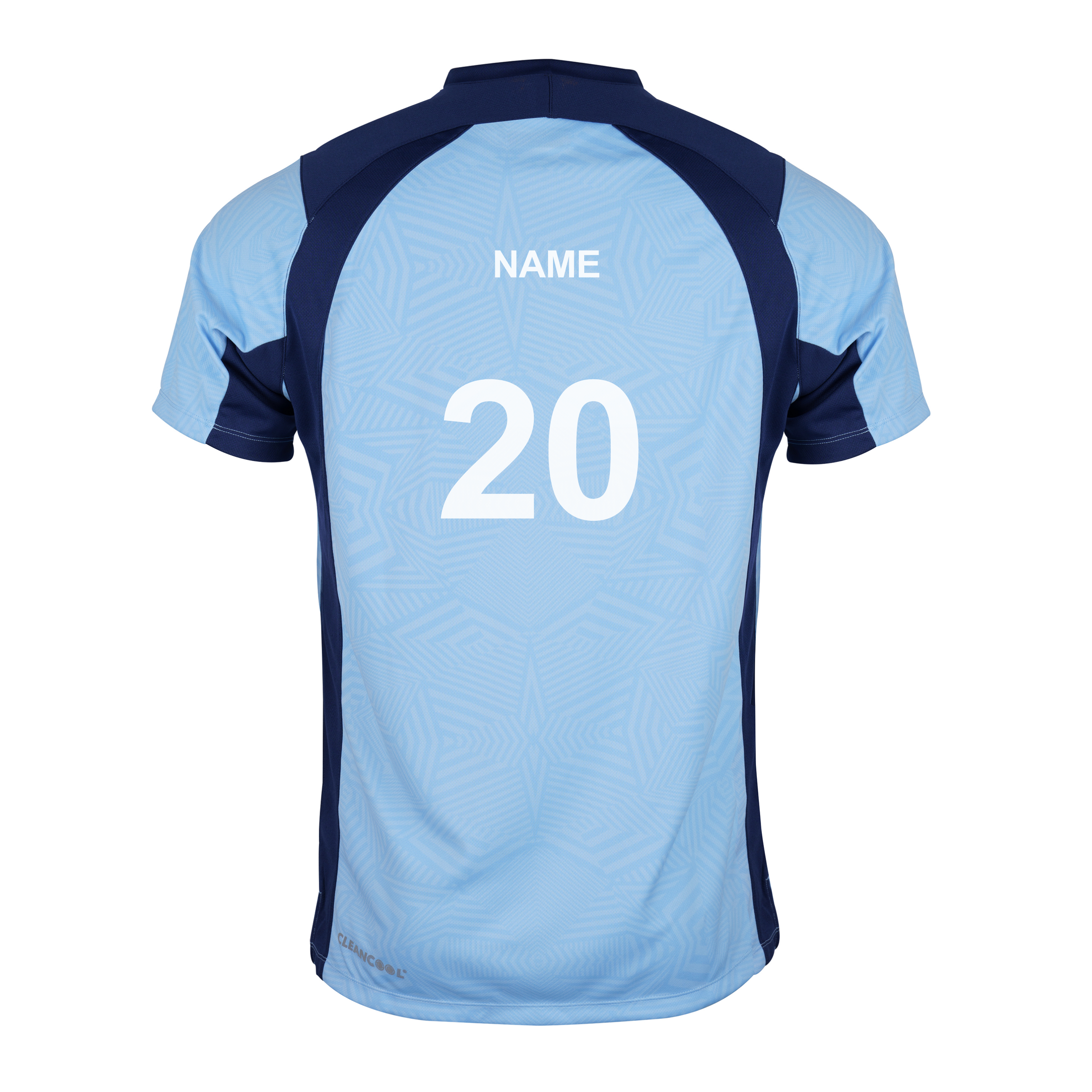 gray-nicolls-kings-hill-cc-senior-maglia-pro-t20-manica-corta-navy-sky image 2