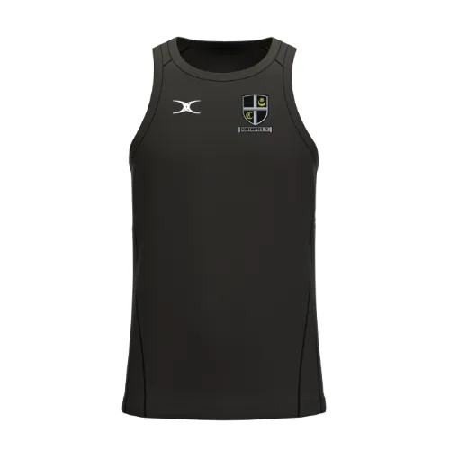 gilbert-rugby-portsmouth-rfc-senior-atom-vest-nero image 1