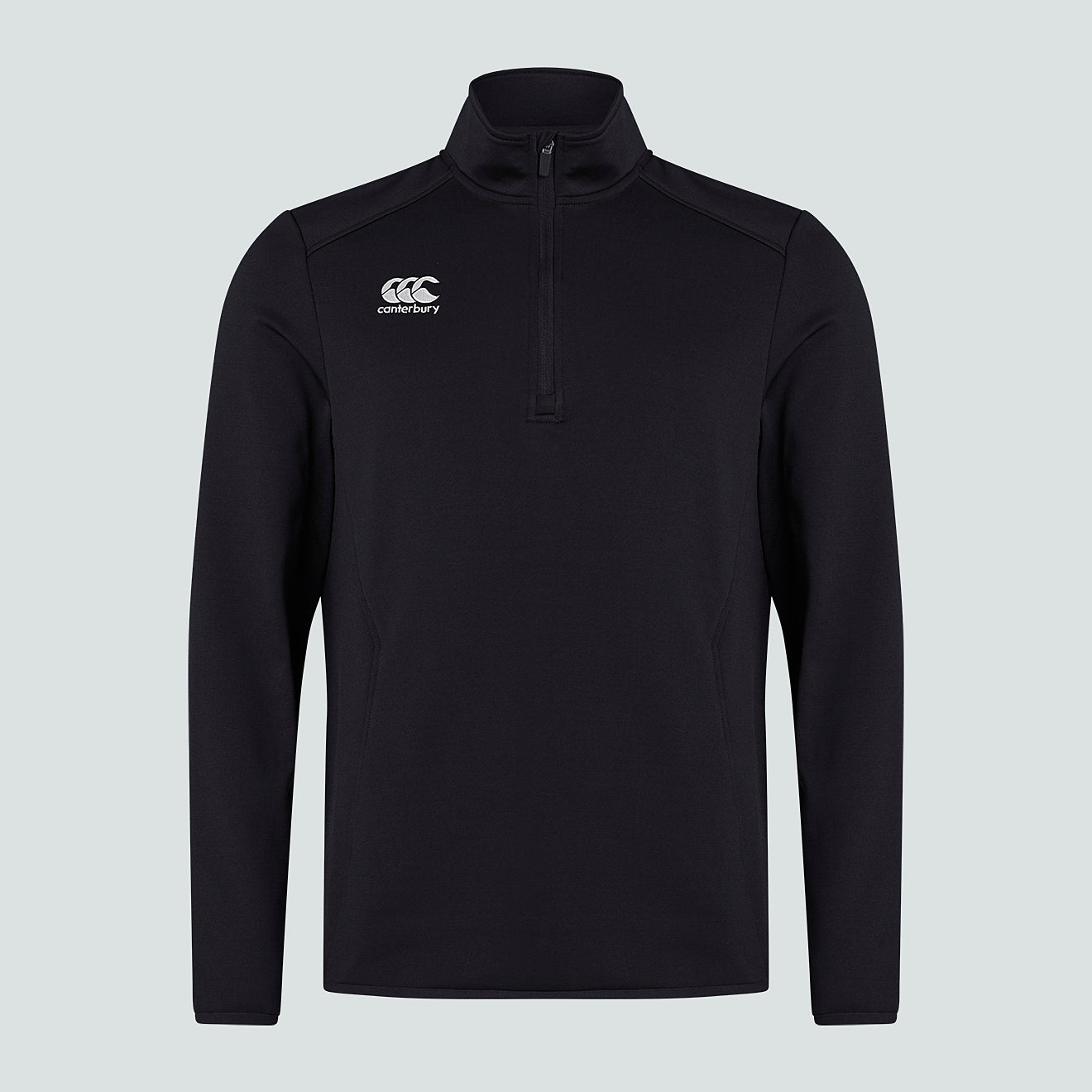 canterbury-club-maglia-training-1-4-zip-midlayer-nera-uomo image 1