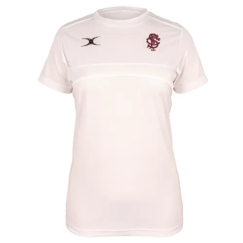 gilbert-rugby-sidcup-rfc-photon-ii-t-shirt-donna-bianca-manica-corta image 1