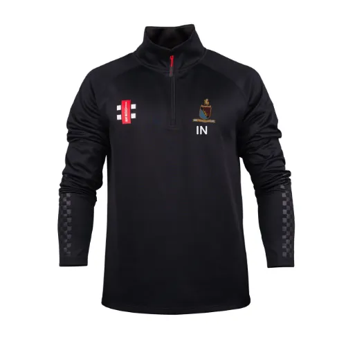gray-nicolls-bexley-cricket-club-senior-pro-thermo-fleece-da-allenamento-nero image 1