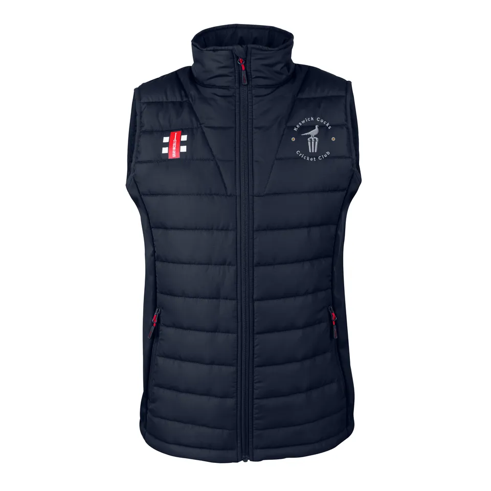 gray-nicolls-pro-performance-bodywarmer-cricket-senior-keswick-cocks-nero image 1