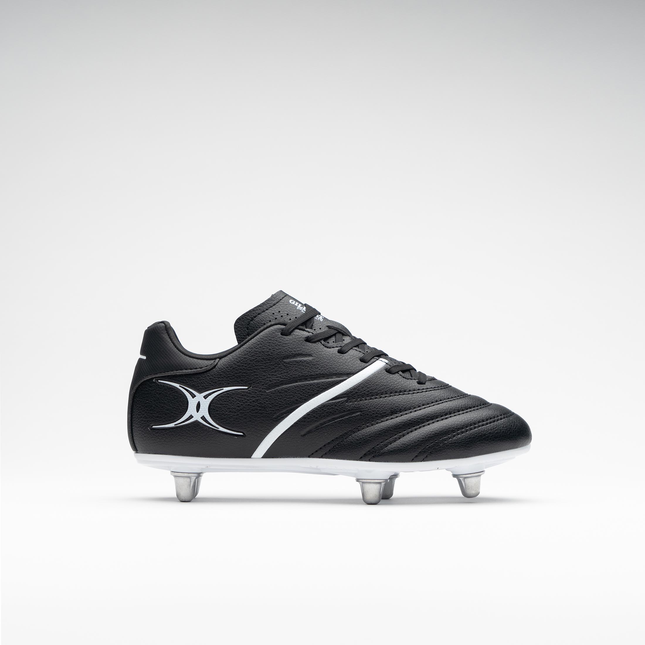 gilbert-rugby-sidestep-x20-power-6s-scarpe-rugby-junior-nero-verde-fluo image 5