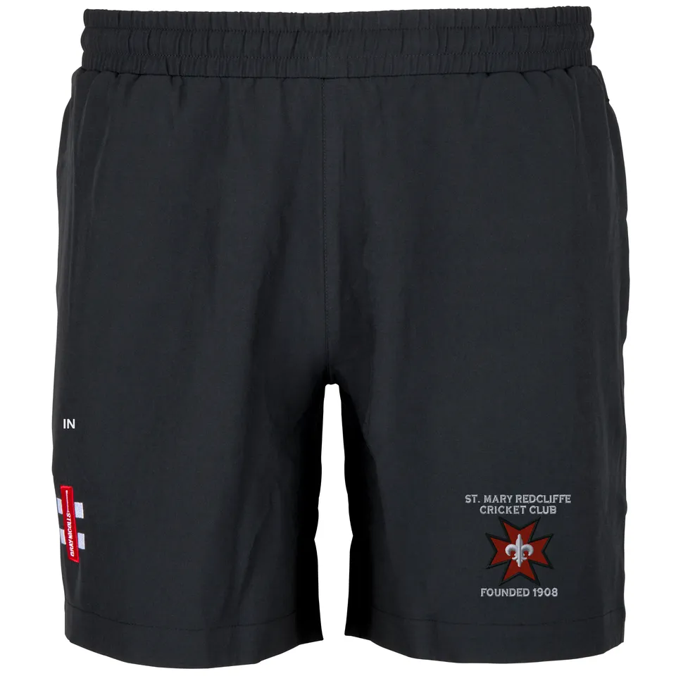 gray-nicolls-st-mary-redcliffe-senior-velocity-shorts-black-pantaloncini-cricket image 1