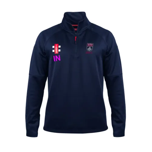 gray-nicolls-southport-birkdale-cc-junior-pro-thermo-fleece-navy-pile-termico-cr image 1