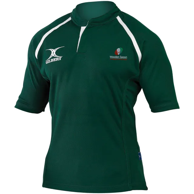 gilbert-rugby-wooden-spoon-senior-maglia-xact-ii-monochrome-verde image 1