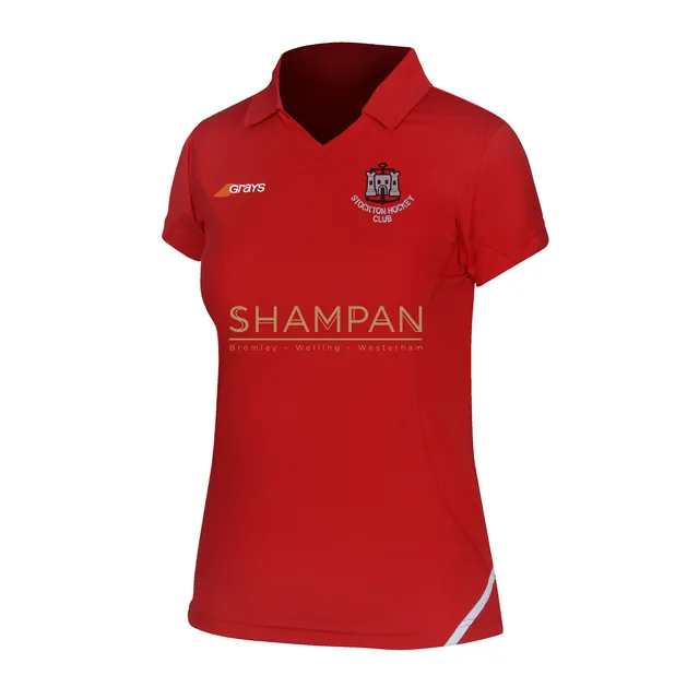 grays-stockton-hc-g750-maglia-hockey-donna-rosso-bianco image 1