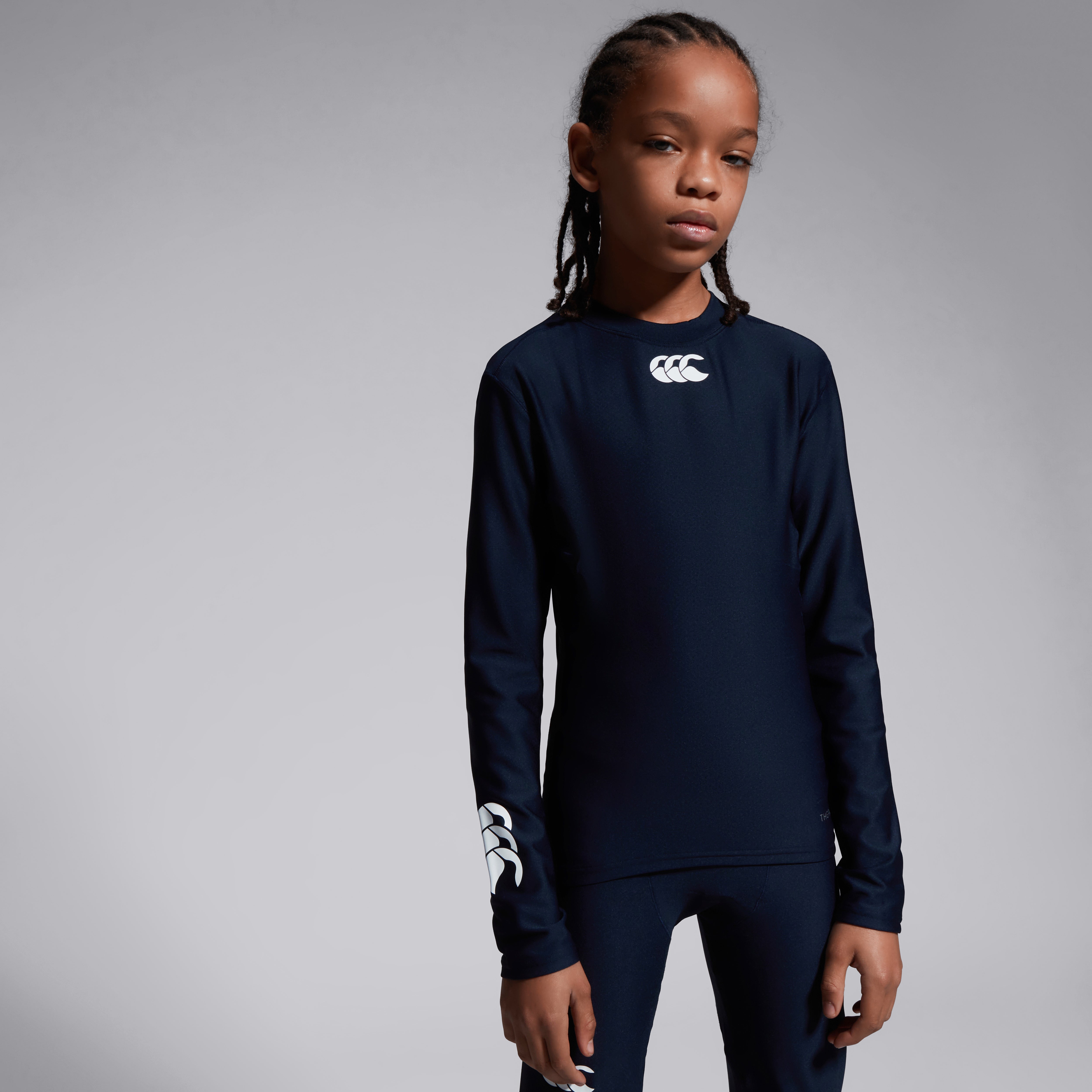 canterbury-thermoreg-top-manica-lunga-junior-unisex-navy image 3