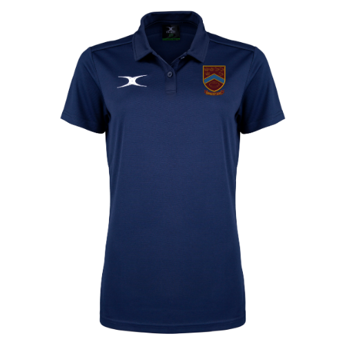 gilbert-rugby-crawley-rfc-donna-photon-ii-polo-manica-corta-blu-navy image 1