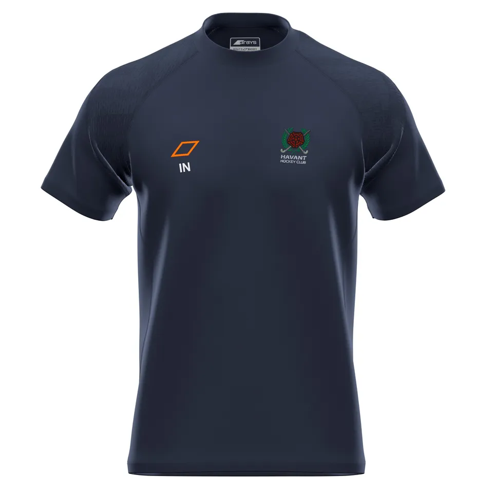 grays-havant-hc-gts-maglia-training-uomo-manica-corta-blu-navy-scuro image 1