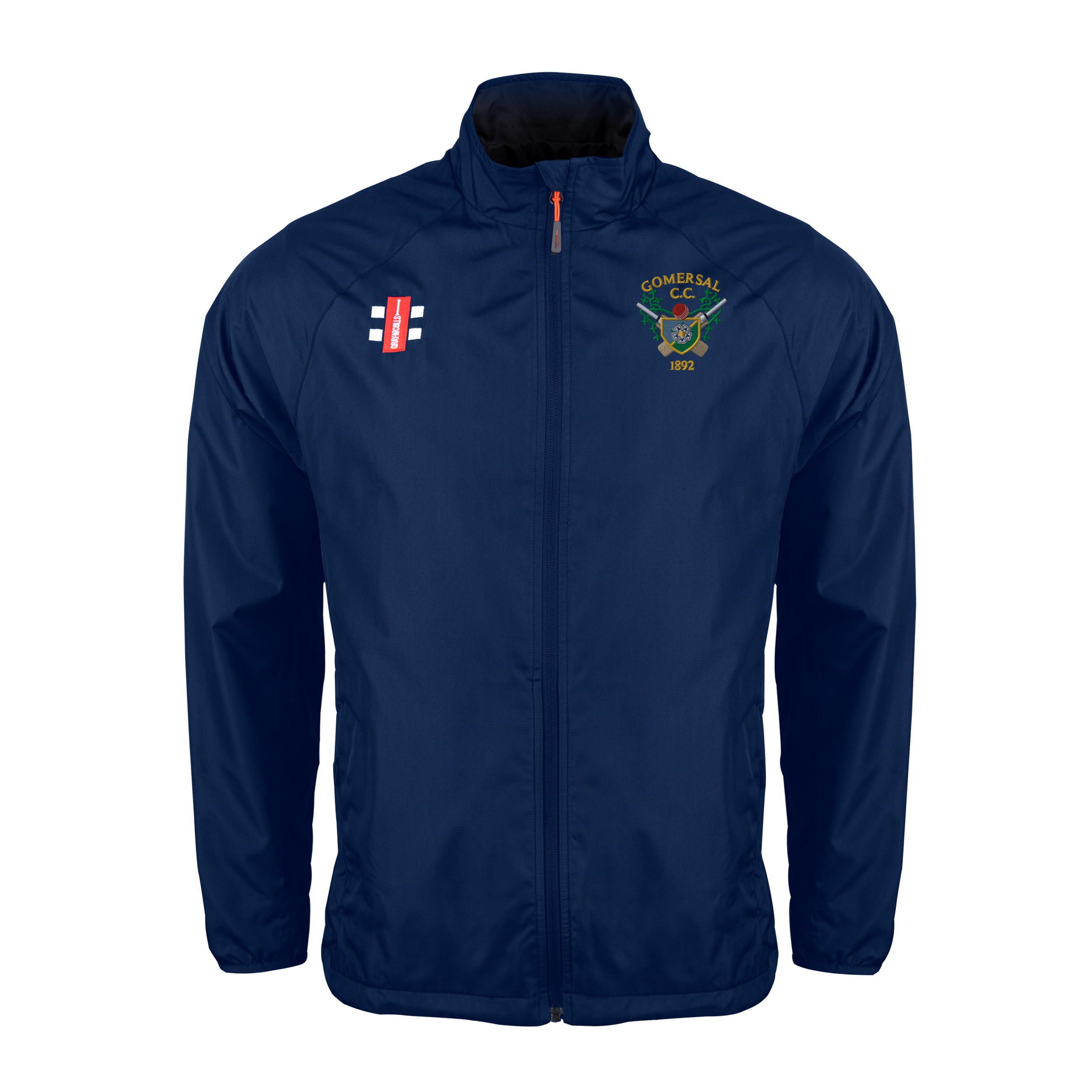 gray-nicolls-gomersal-cricket-club-senior-velocity-giacca-antipioggia-navy image 1
