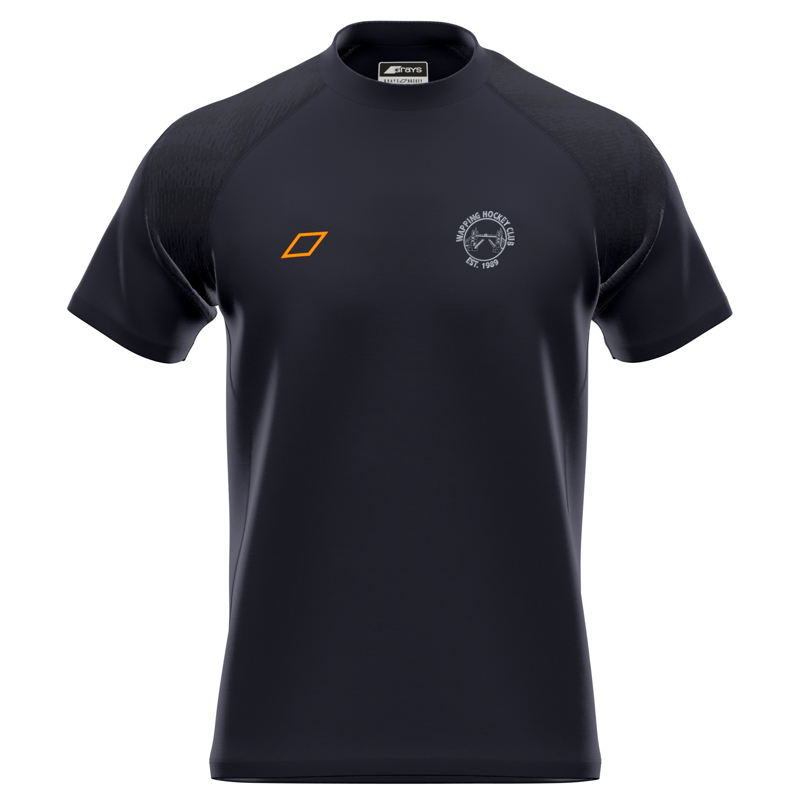grays-wapping-hc-gts-maglia-s-s-junior-nera image 1
