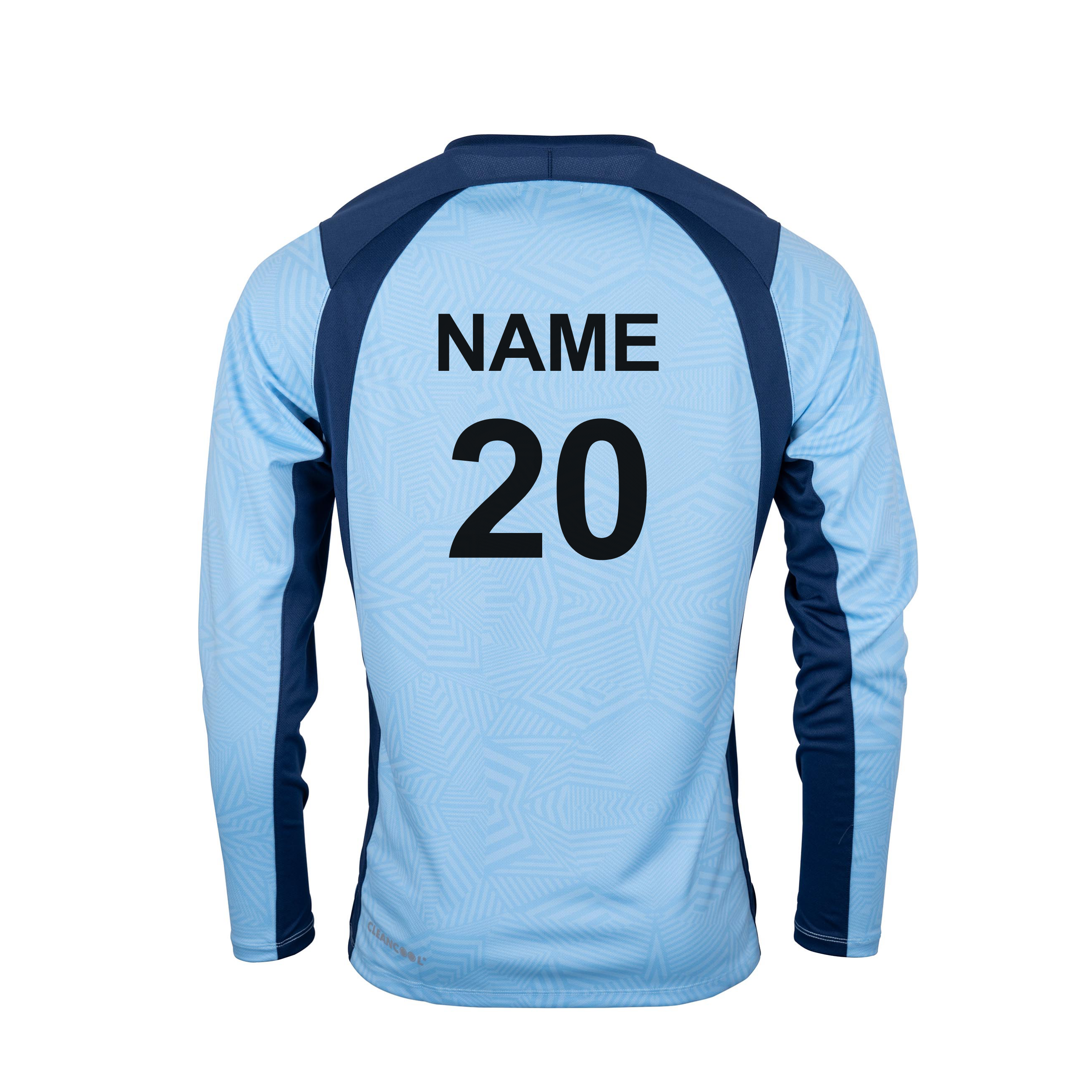gray-nicolls-copmanthorpe-cc-senior-maglia-cricket-pro-t20-manica-lunga-navy-sky image 2