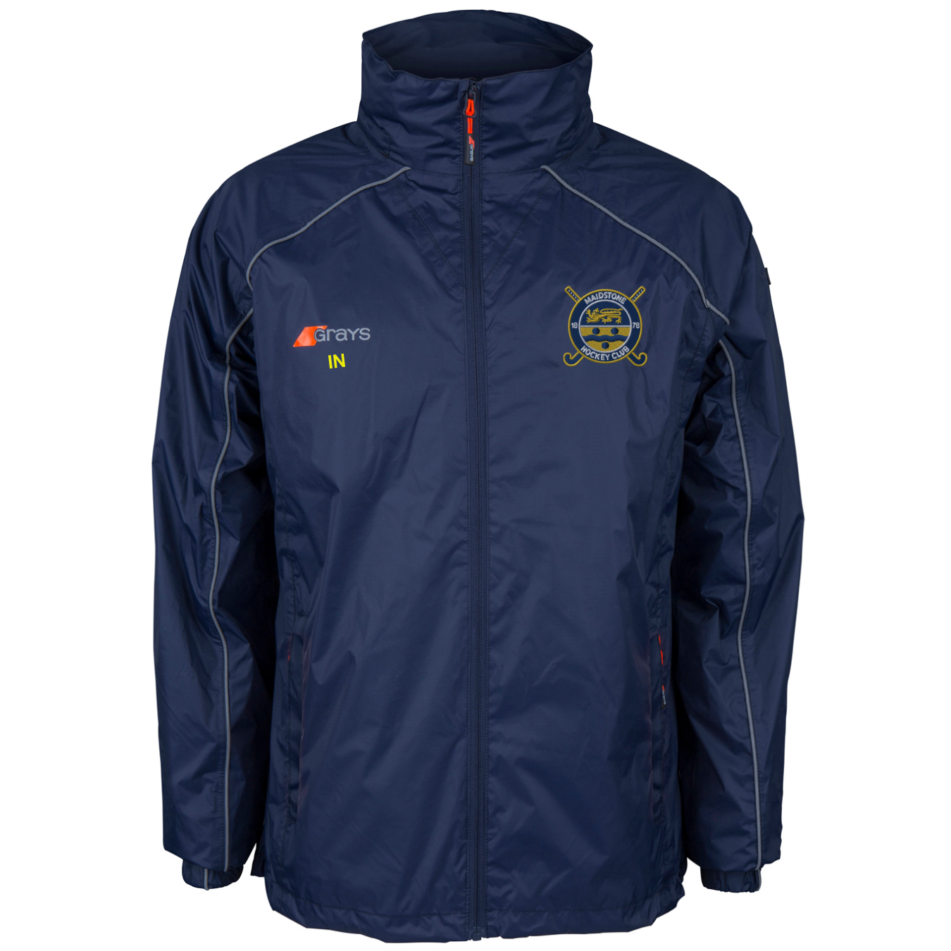 grays-arc-rain-jacket-junior-maidstone-hc-blu-navy-scuro-antipioggia image 1