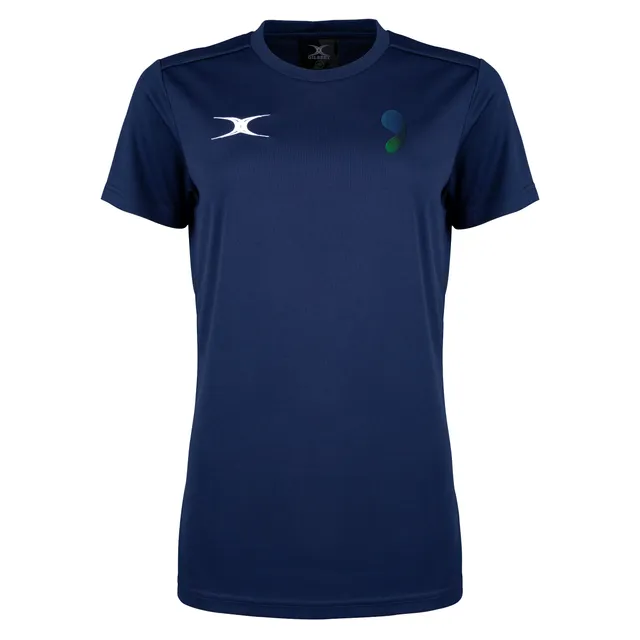 gilbert-rugby-photon-ii-t-shirt-senior-walderslade-greenacre-blu-navy image 1