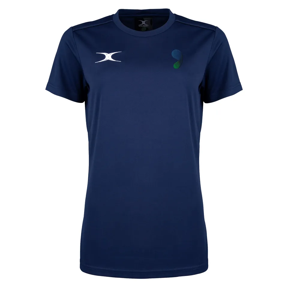 gilbert-rugby-photon-ii-t-shirt-senior-walderslade-greenacre-blu-navy image 1
