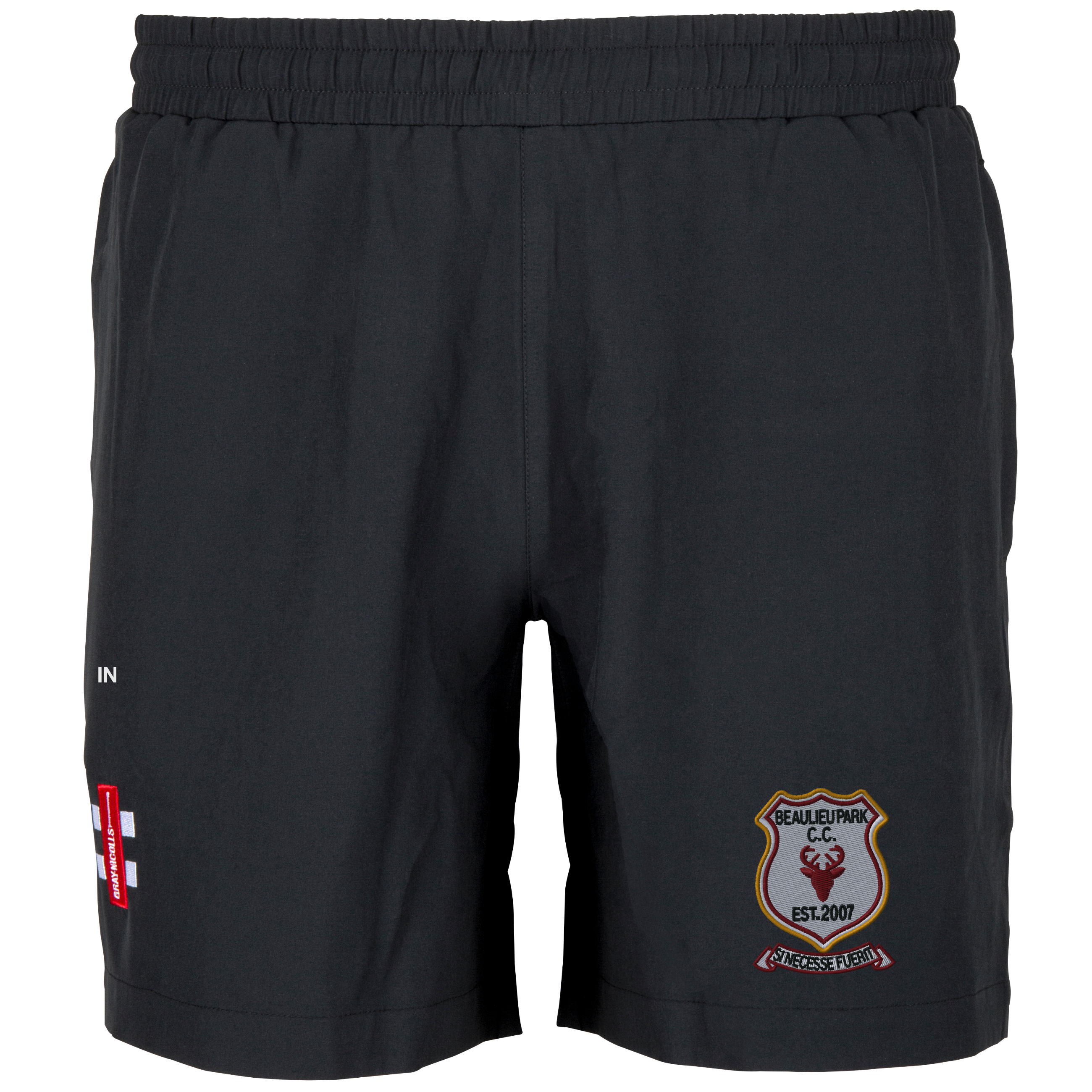 gray-nicolls-beaulieu-park-cc-velocity-pantaloncini-cricket-junior-neri image 1