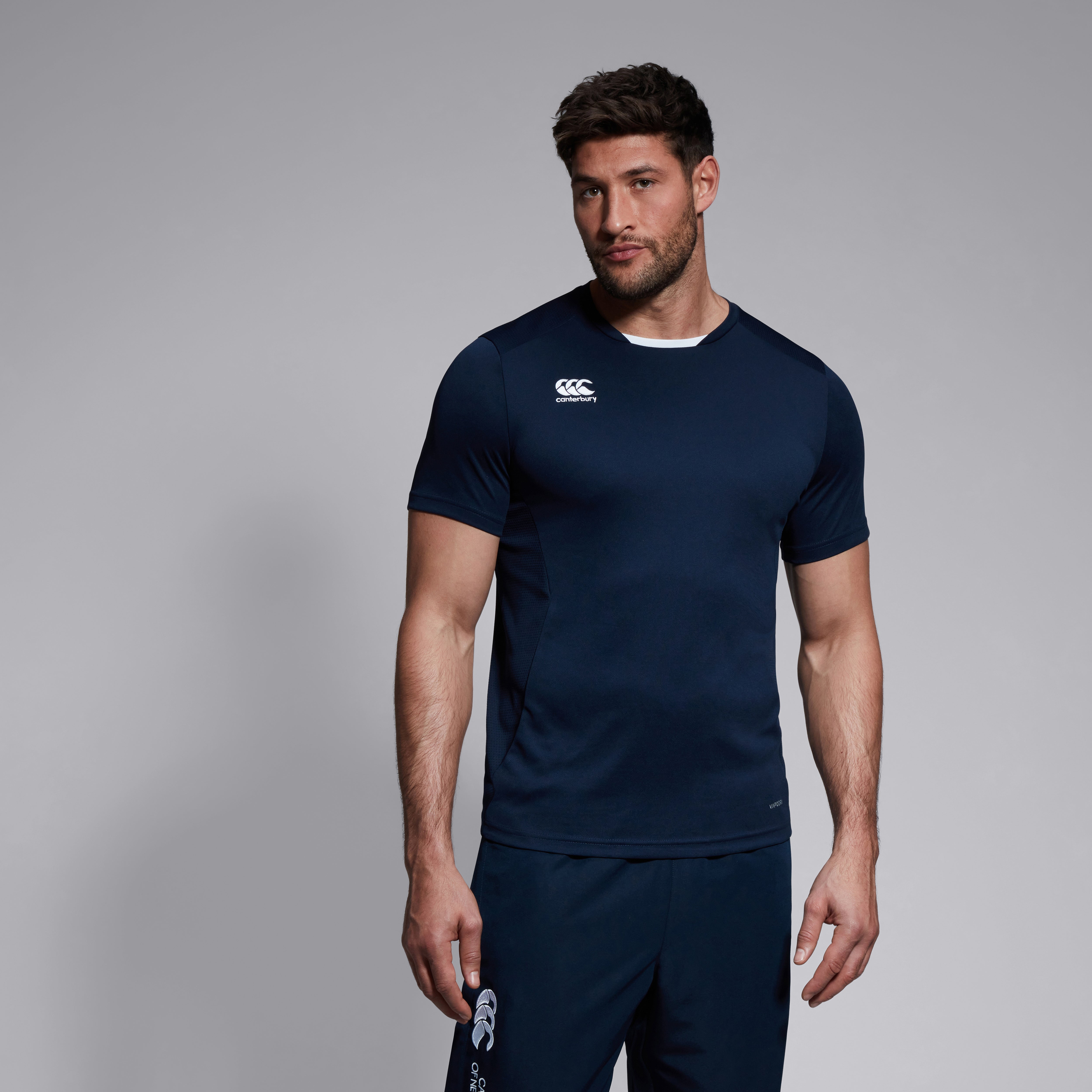 canterbury-club-dry-tee-maglia-rugby-uomo-blu-navy image 2