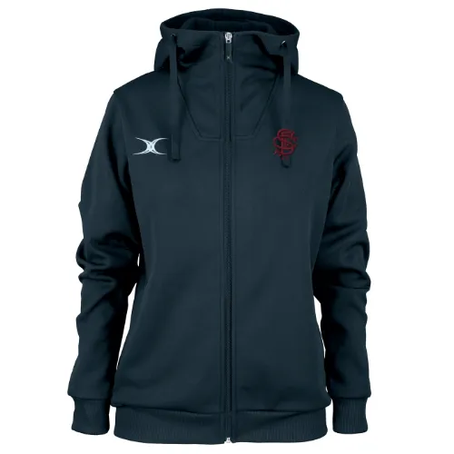 gilbert-rugby-sidcup-rfc-donna-felpa-cappuccio-pro-blu-navy image 1