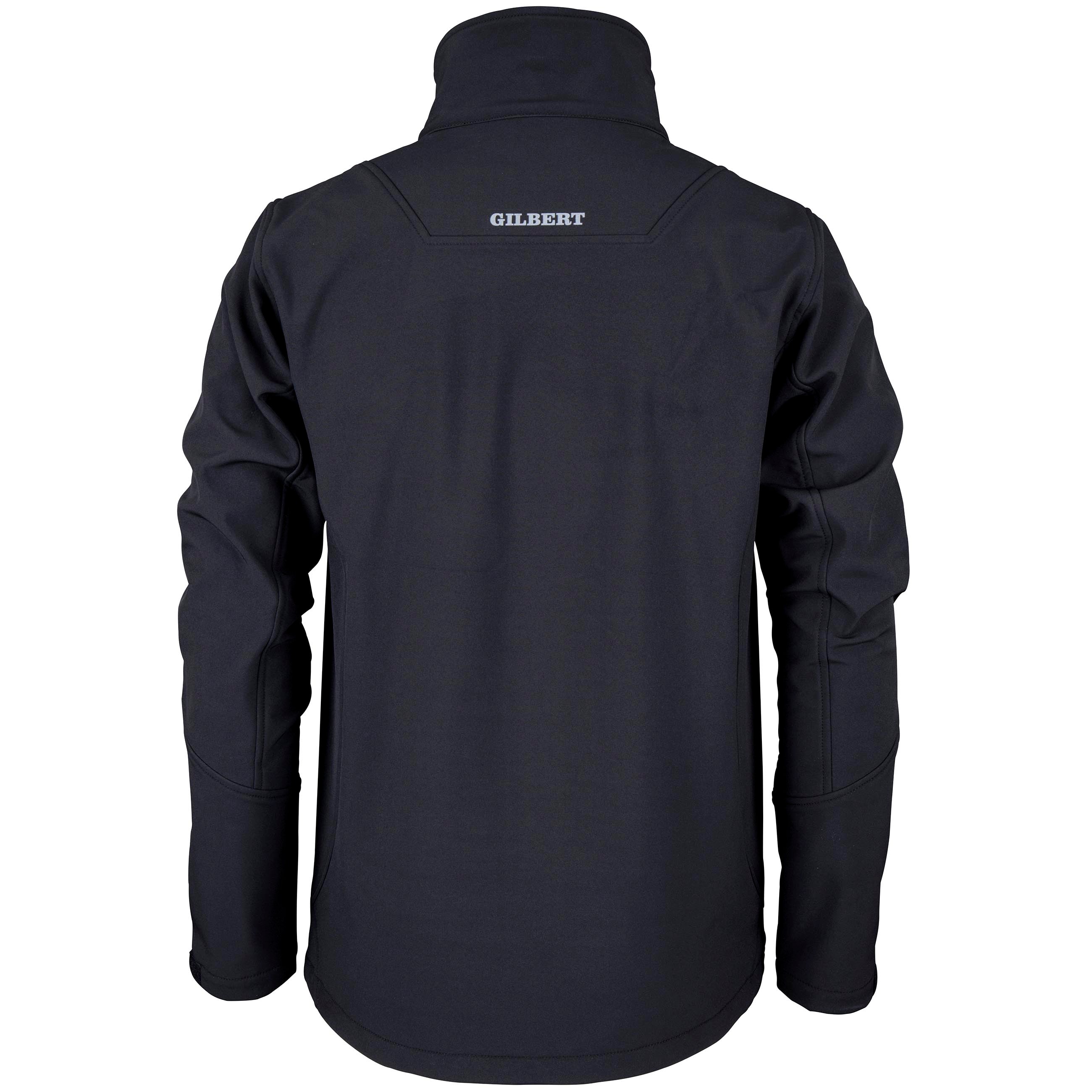 gilbert-rugby-pro-giacca-full-zip-softshell-nero image 3