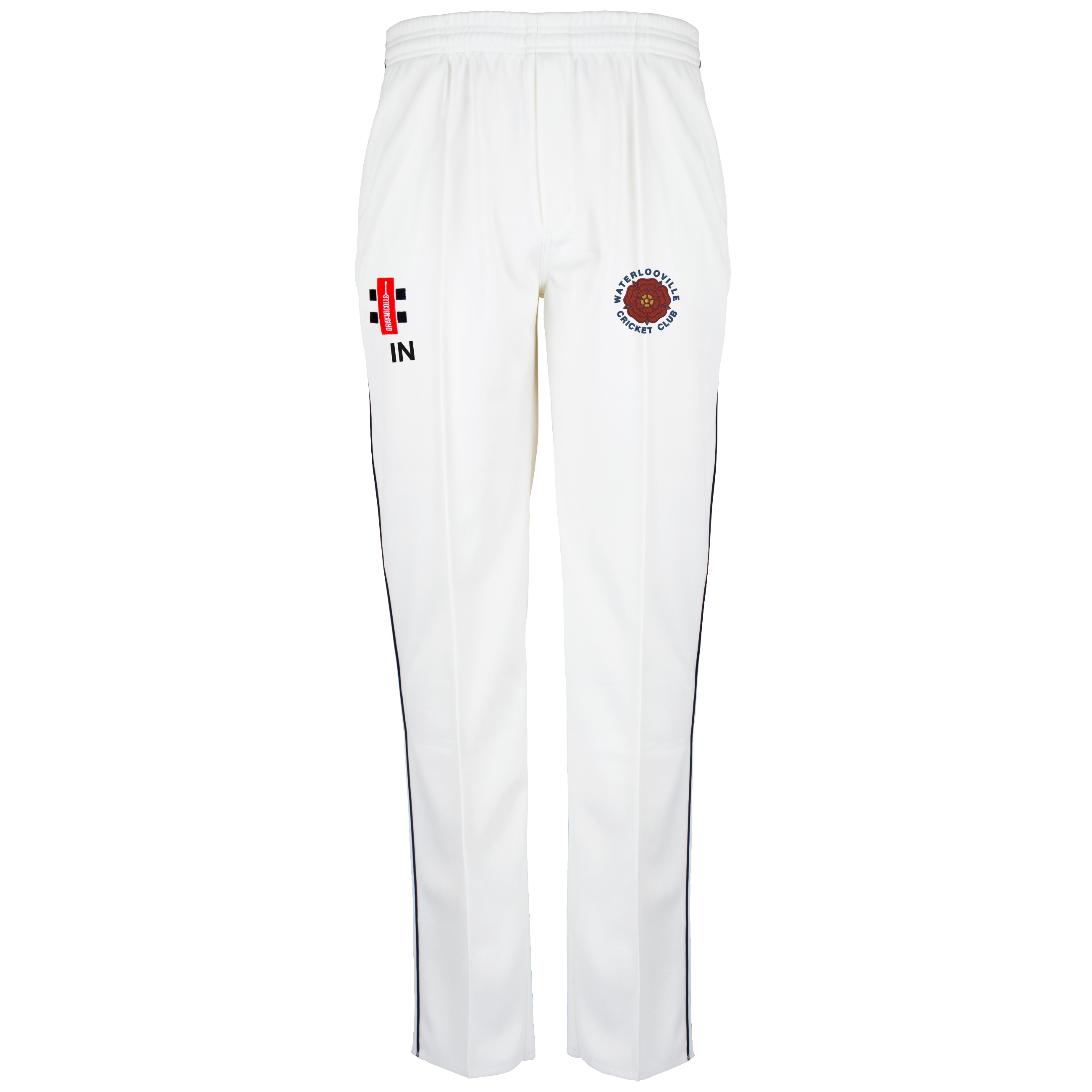 gray-nicolls-waterlooville-senior-pantaloni-cricket-matrix-v2-avorio-navy image 1