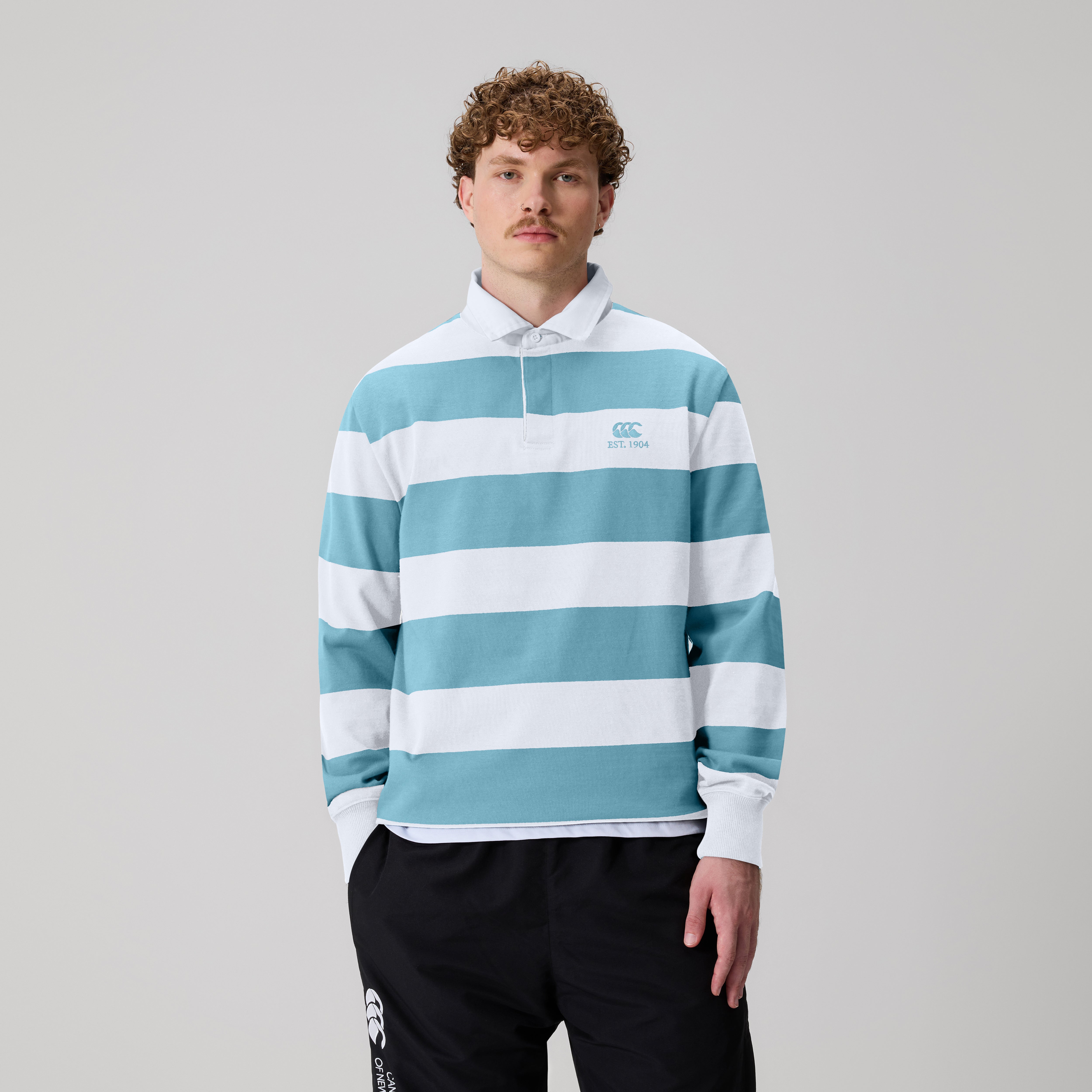canterbury-hoop-rugby-jersey-uomo-blu image 1