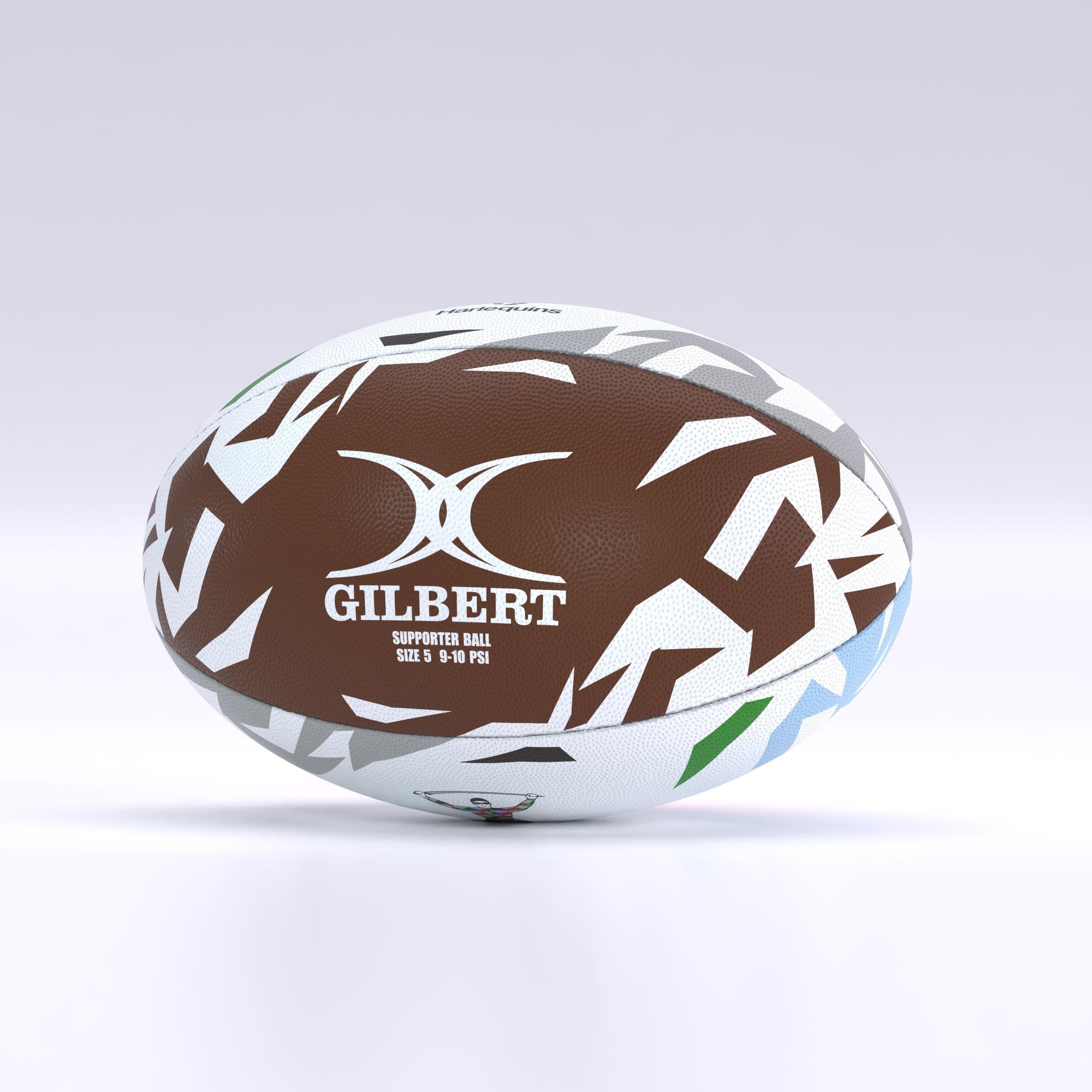 gilbert-rugby-pallone-supporter-harlequins-misura-4-5 image 3