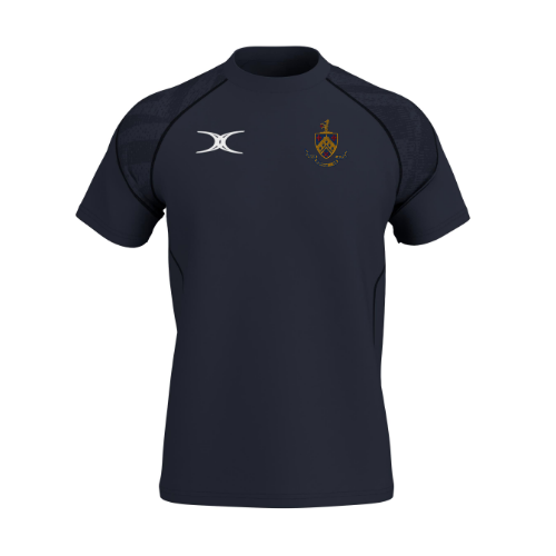 gilbert-rugby-old-crossleyans-rufc-gts-t-shirt-manica-corta-senior-blu-navy image 1