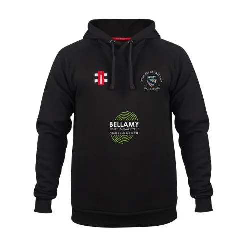 gray-nicolls-velocity-felpa-con-cappuccio-junior-cricklade-cricket-club-nero image 1