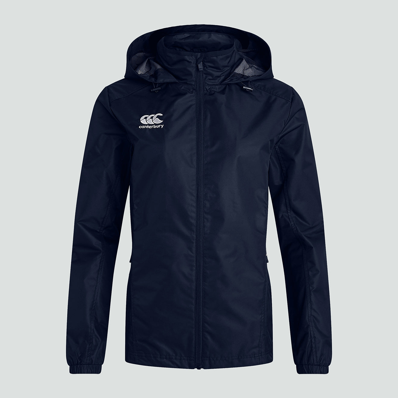 canterbury-club-vaposhield-full-zip-donna-navy-giacca-antipioggia image 1