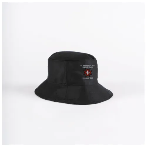 gray-nicolls-st-mary-redcliffe-bucket-hat-senior-nero image 1