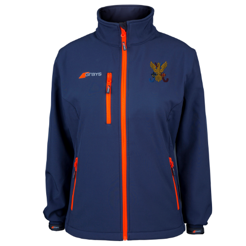 grays-radius-soft-shell-jacket-donna-icsm-ladies-hockey-club-blu-navy-scuro image 1