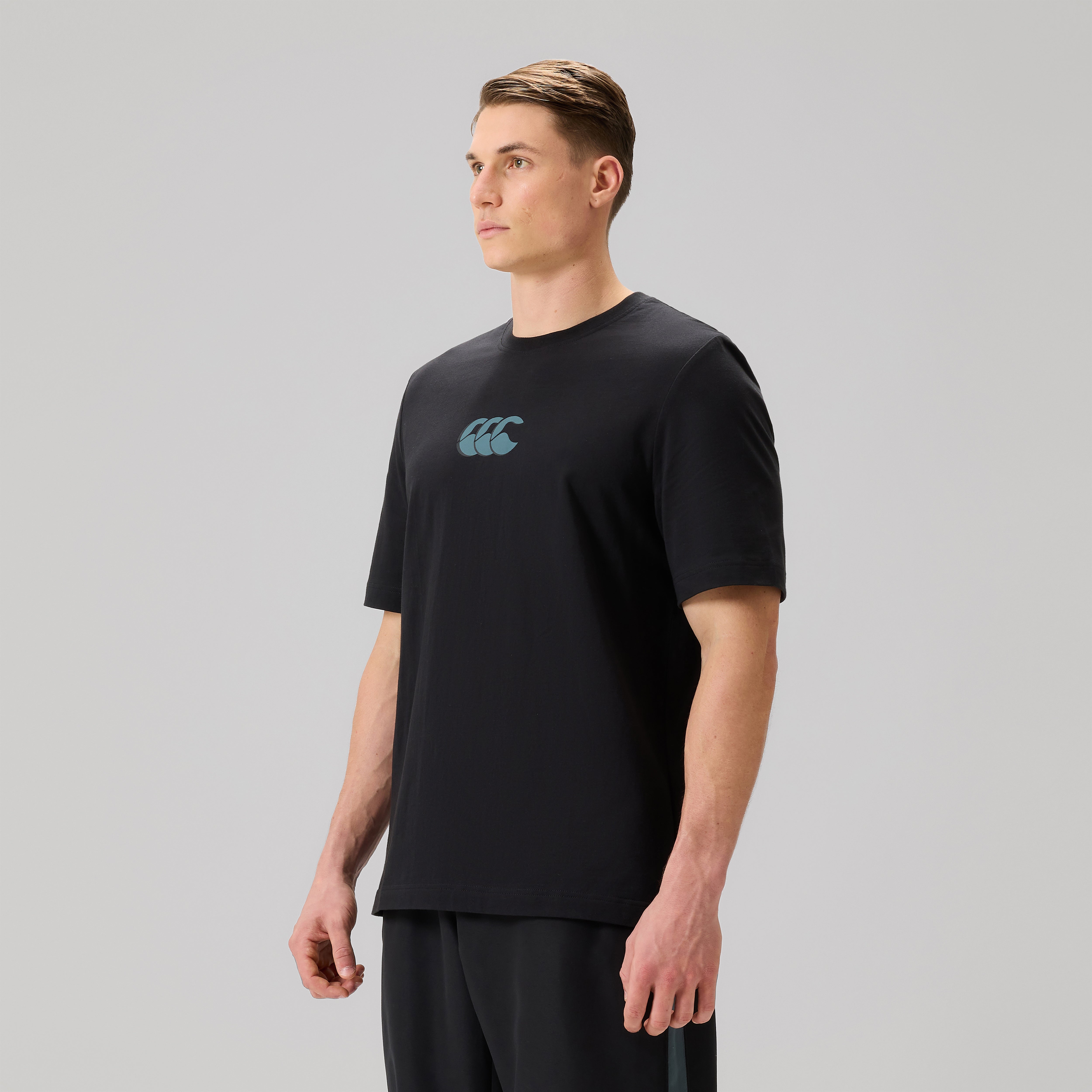 canterbury-everyday-graphic-tee-uomo-nero image 4