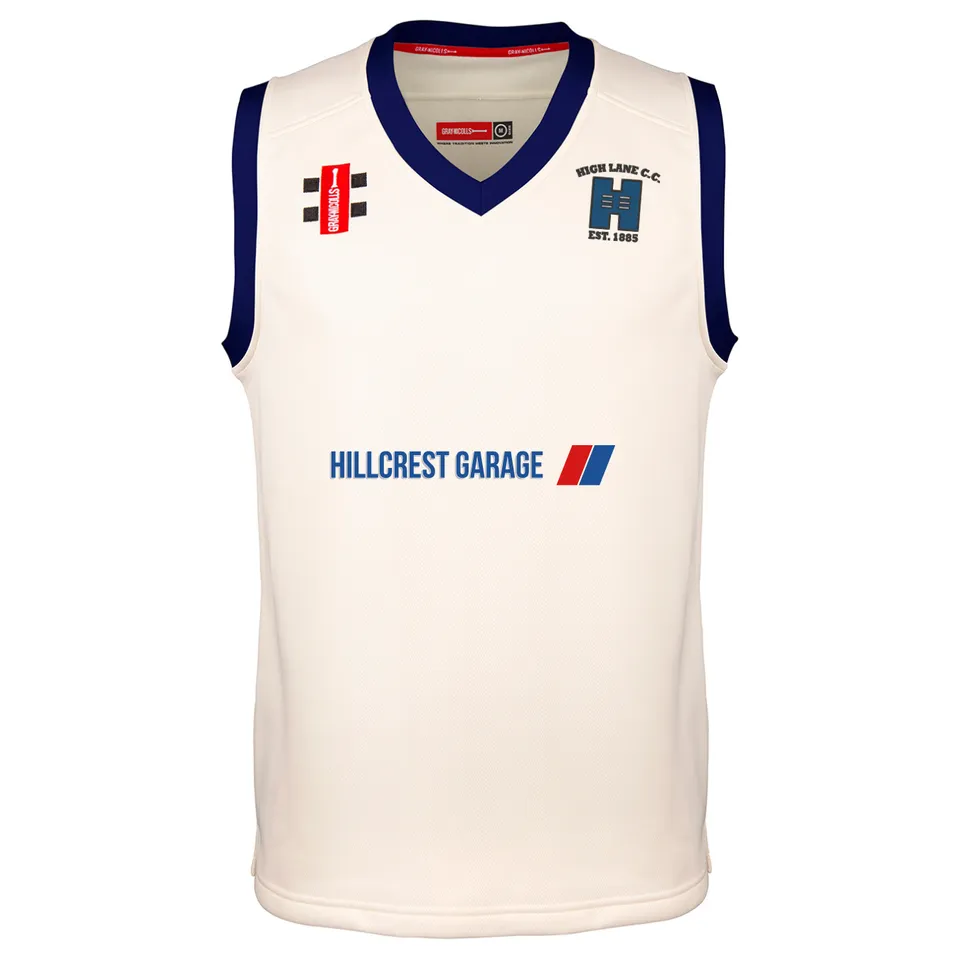 gray-nicolls-high-lane-c-c-adulto-pro-performance-gilet-match-avorio-blu-navy image 1