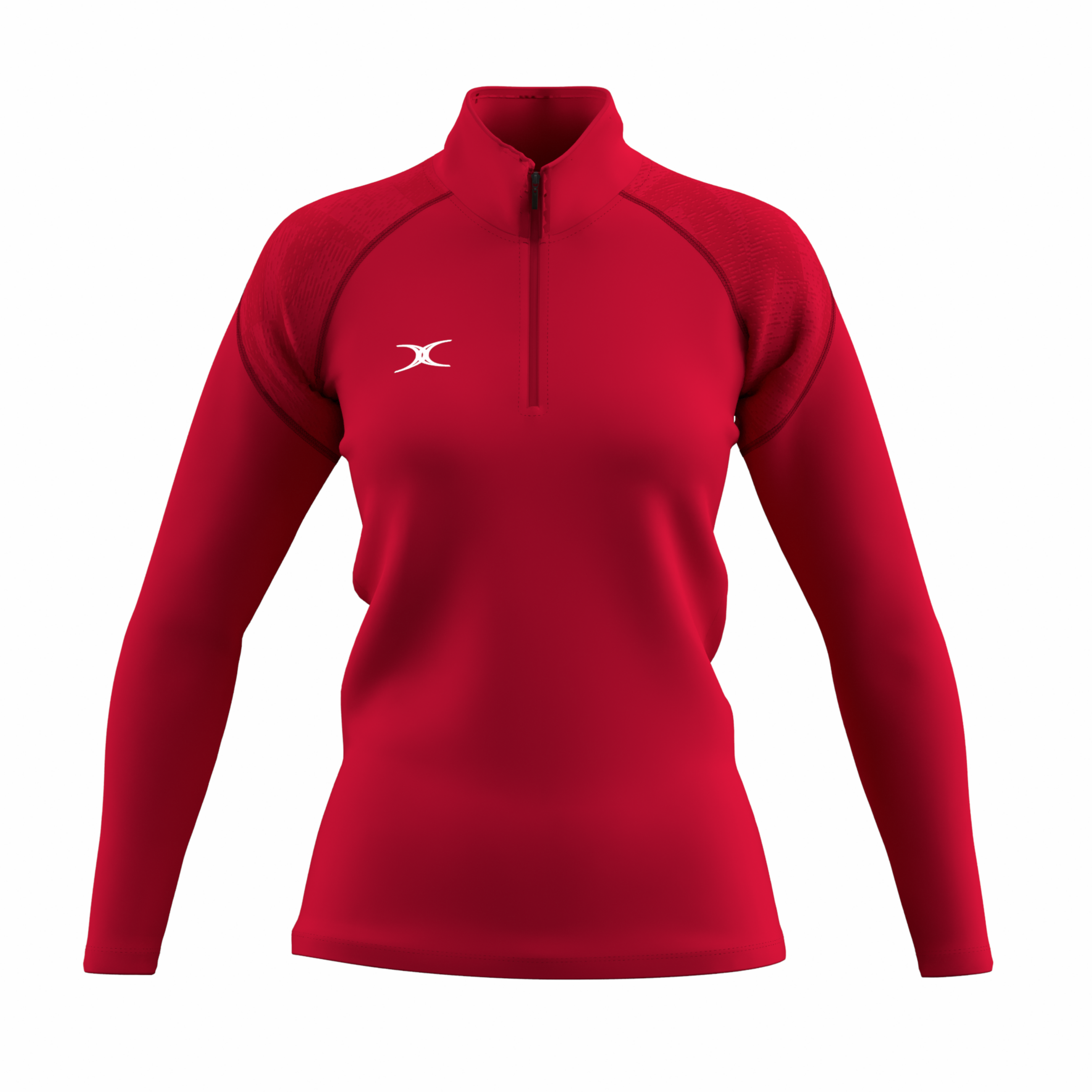 gilbert-rugby-gts-pile-donna-1-4-zip-collo-alto image 6
