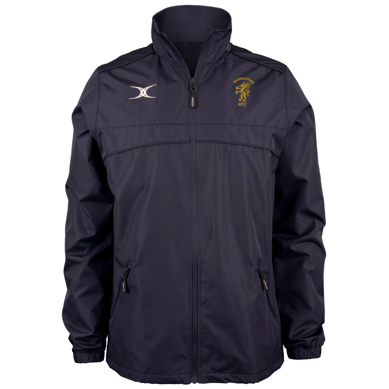 gilbert-rugby-basingstoke-rfc-photon-giacca-full-zip-uomo-blu-navy-scuro image 1