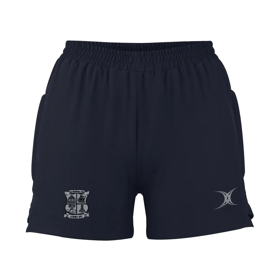 gilbert-rugby-evo-shorts-donna-lydney-rfc-nero image 1