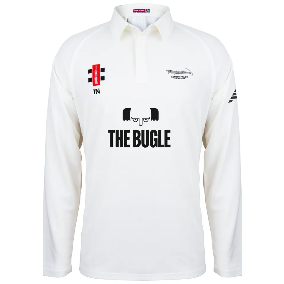 gray-nicolls-london-fields-senior-matrix-v2-l-s-shirt-ivory-maglia-cricket-manic image 1