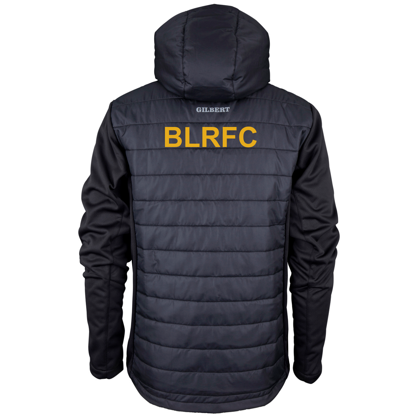 gilbert-rugby-barts-and-the-london-rfc-senior-pro-active-giacca-1-4-zip-nero image 1