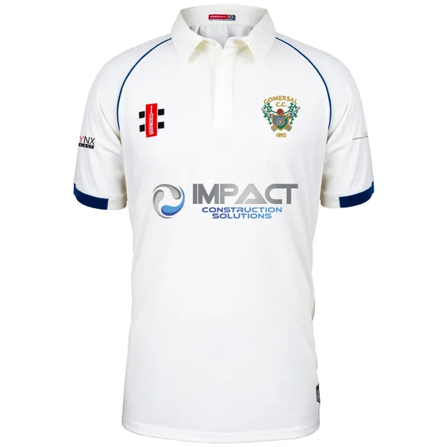 gray-nicolls-matrix-v2-gomersal-cricket-club-maglia-cricket-manica-corta-junior- image 1