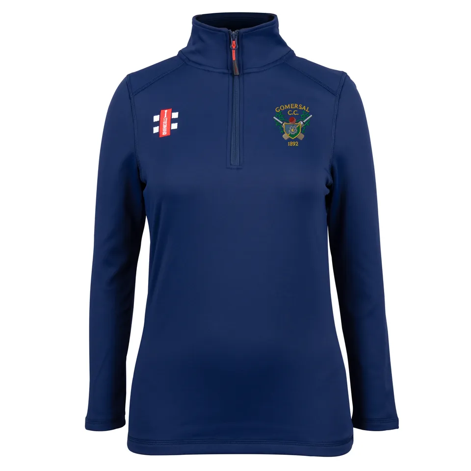 gray-nicolls-storm-thermo-fleece-donna-gomersal-cricket-club-navy image 1