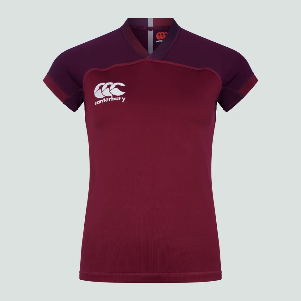 canterbury-vapodri-evader-maglia-rugby-bordeaux-donna image 1