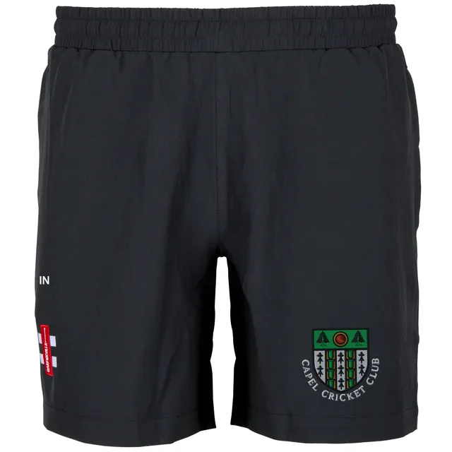 gray-nicolls-velocity-pantaloncini-cricket-junior-capel-cricket-club-surrey-nero image 1