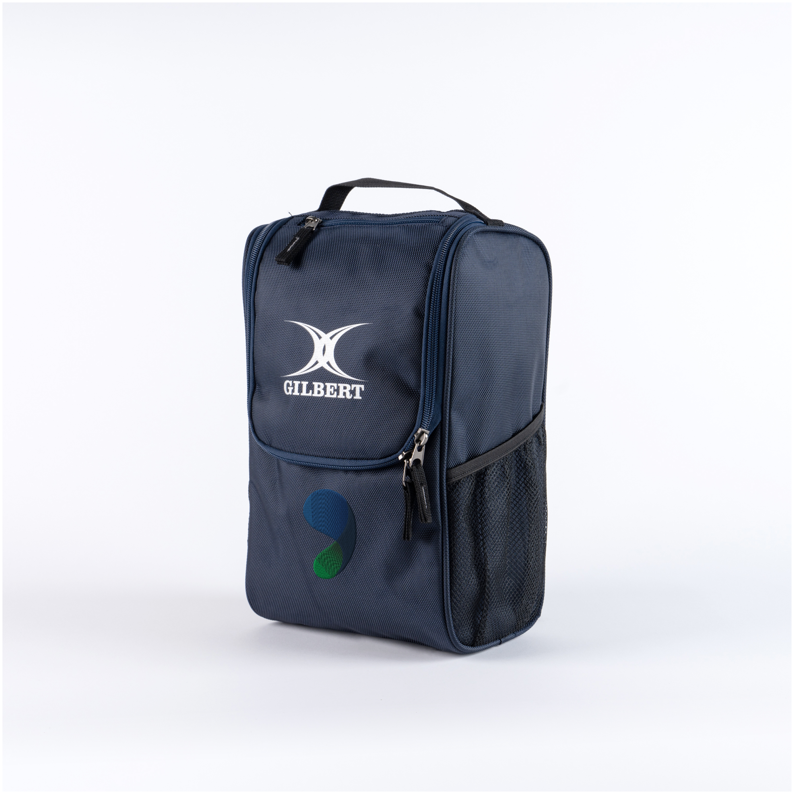 gilbert-rugby-club-v4-borsone-porta-scarpe-senior-walderslade-greenacre-blu-navy image 1