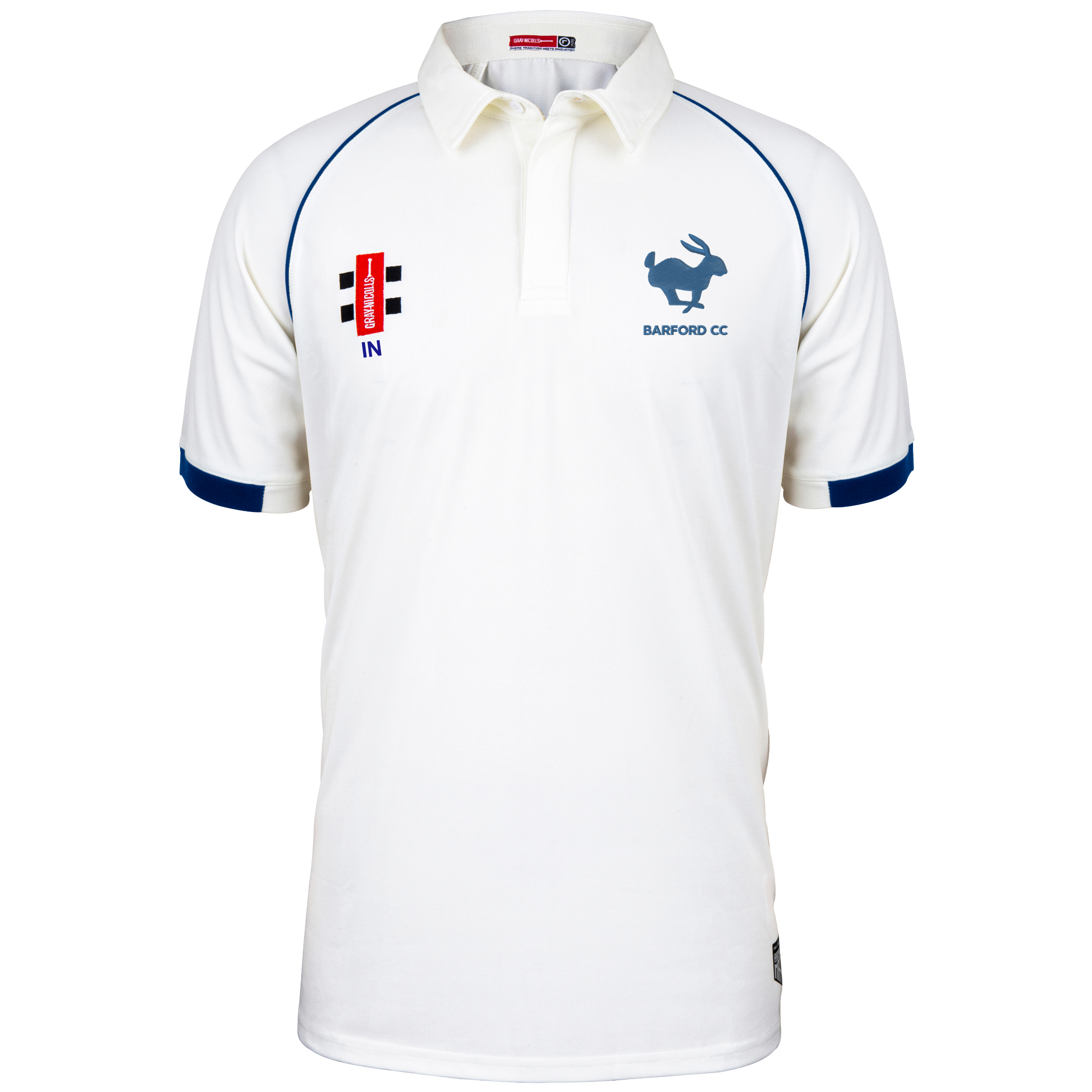 gray-nicolls-barford-cc-senior-maglia-matrix-v2-manica-corta-ivory-navy image 1