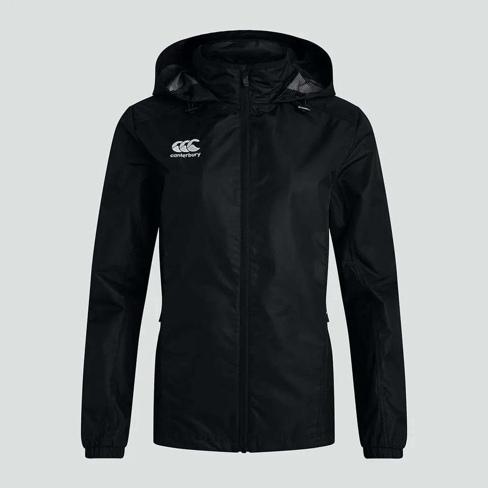 canterbury-club-vaposhield-giacca-antipioggia-full-zip-donna-nero image 1