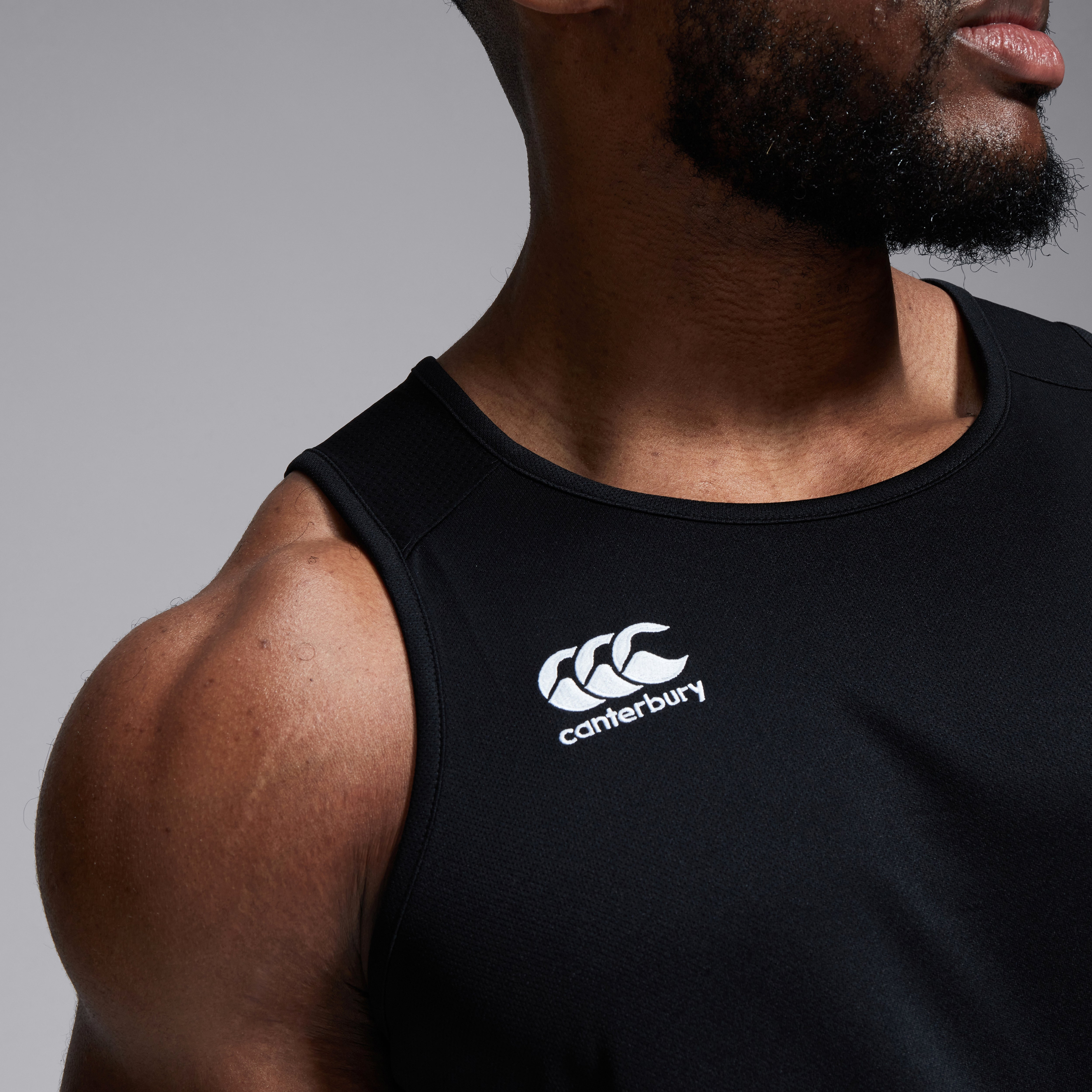 canterbury-club-dry-singlet-uomo-canotta-tecnica-nera image 8