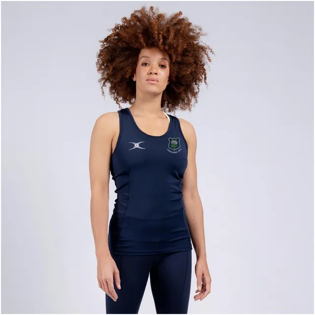 gilbert-rugby-yorkshire-rfu-supporters-canotta-pro-synergie-donna-blu-navy-scuro image 1