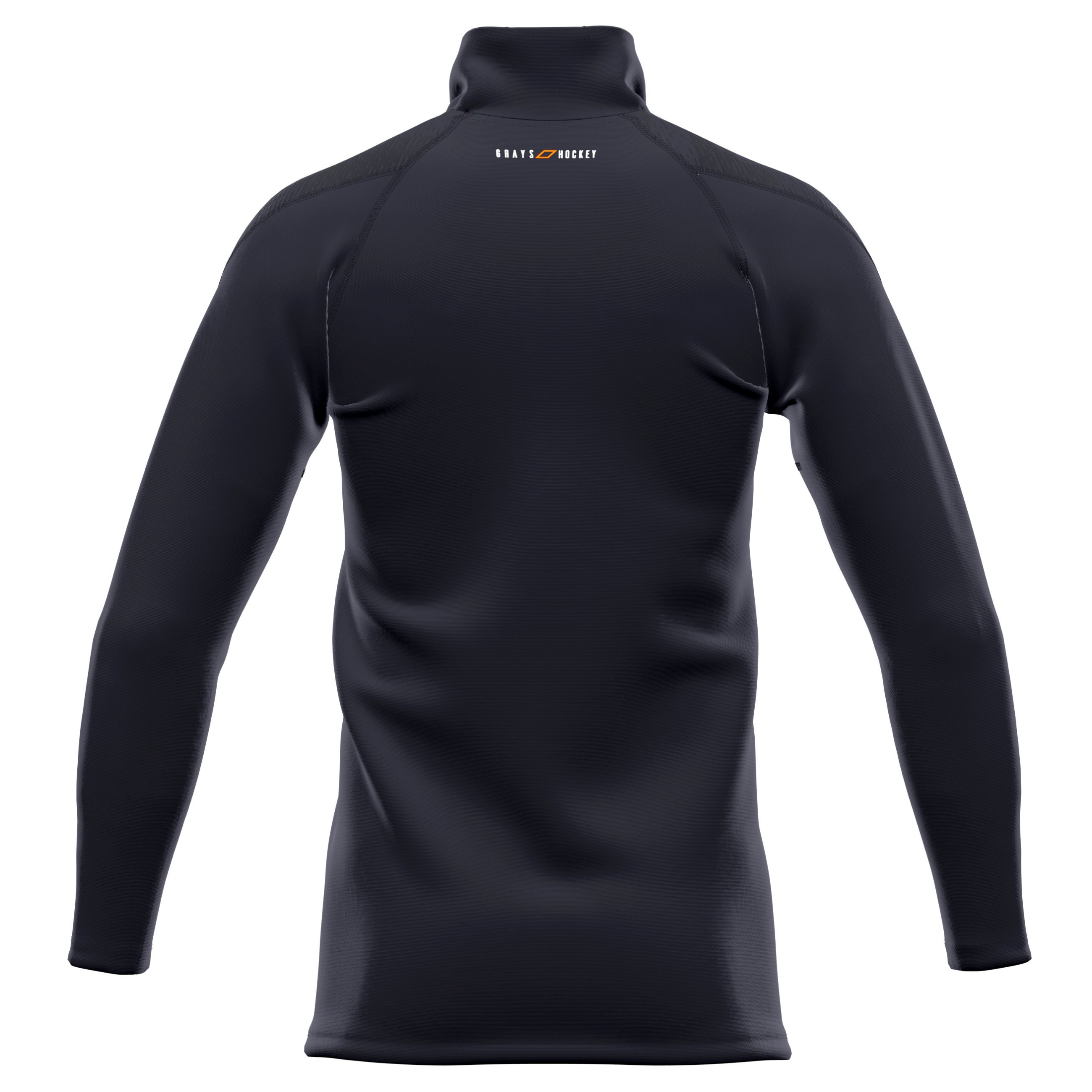 grays-gts-1-4-zip-fleece-wapping-hc-junior-pile-nero-bambino image 2