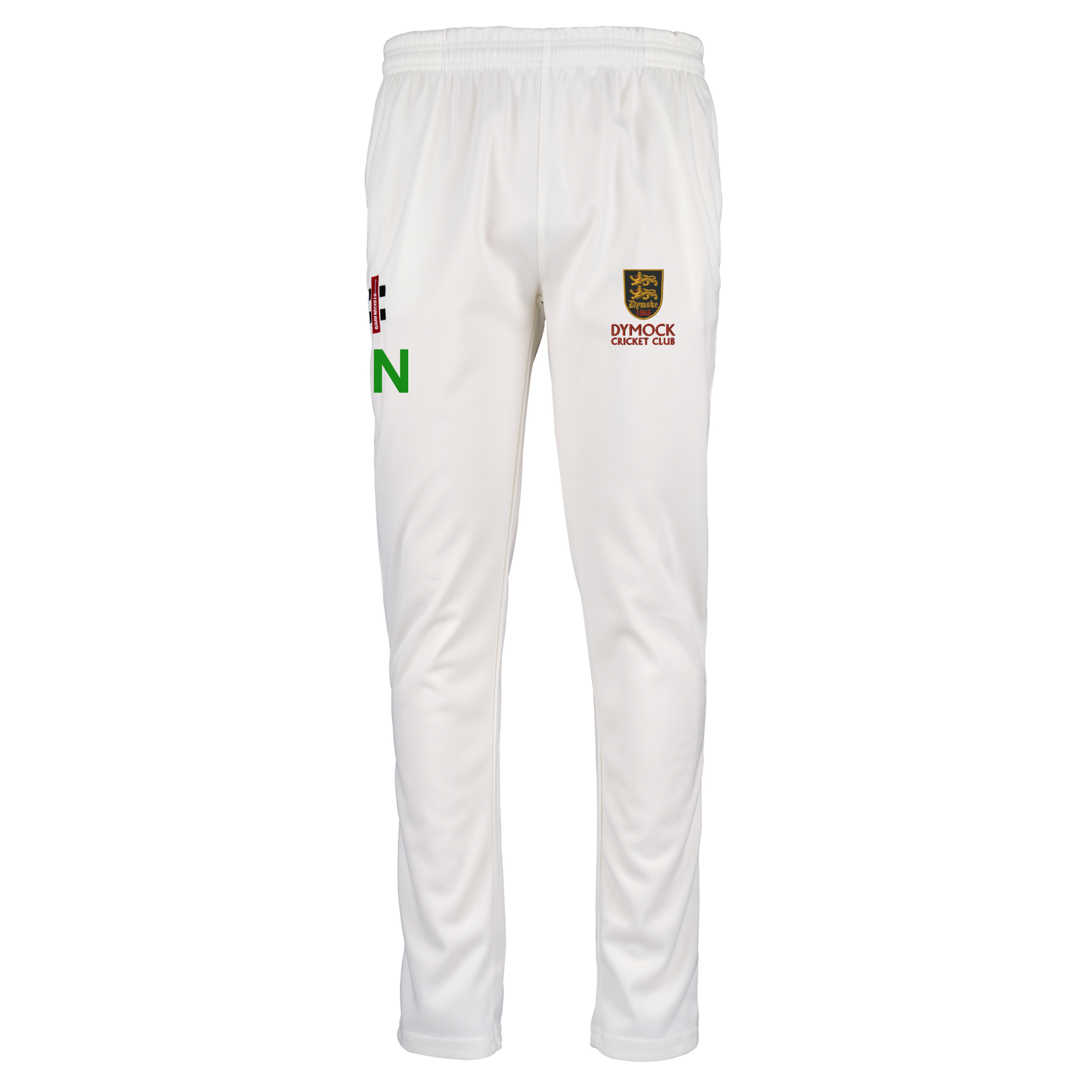 gray-nicolls-dymock-cc-junior-matrix-slim-fit-trousers-pantaloni-cricket-avorio image 1